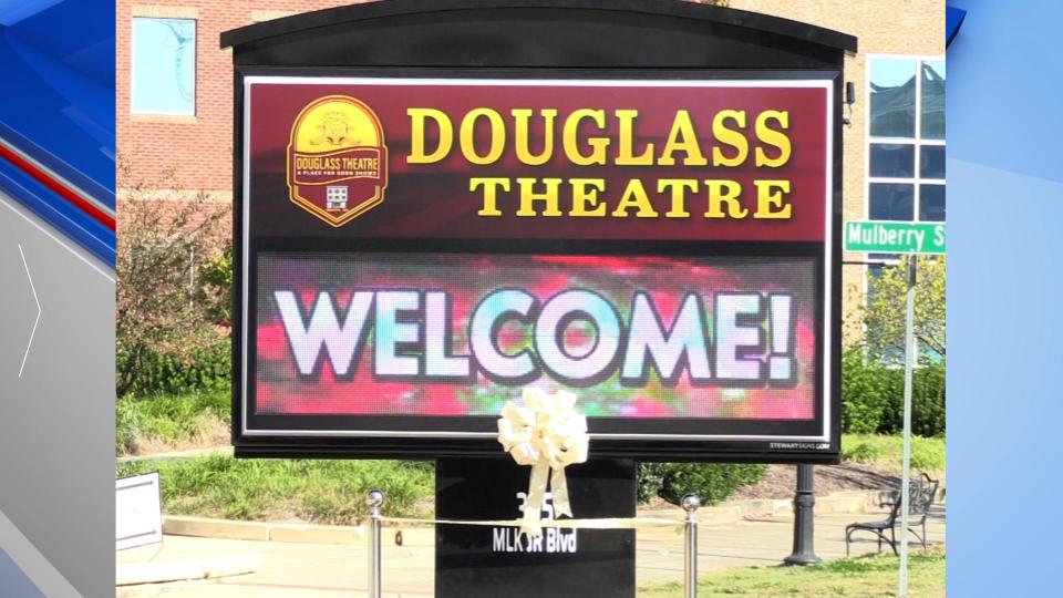 Douglass Theatre Marquee