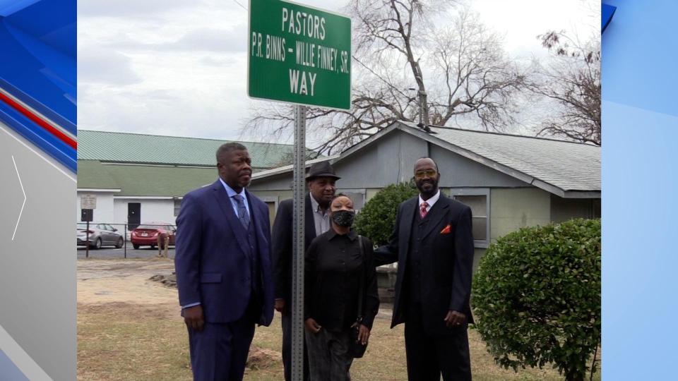Pastors Roadway Dedication